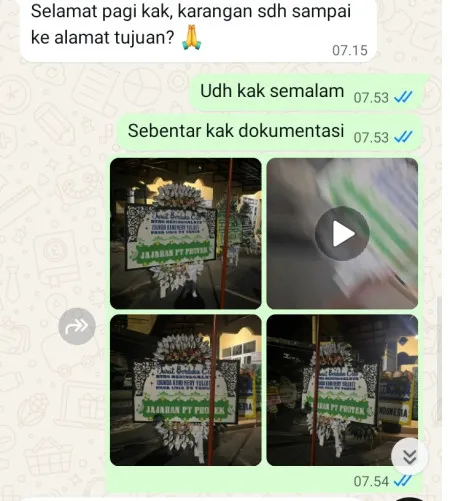 Pengiriman Papan Bunga Selamat Wargasetra Tegalwaru