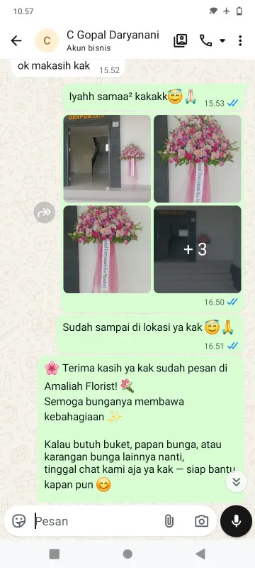 Pengiriman Karangan Bunga Wargasetra Tegalwaru
