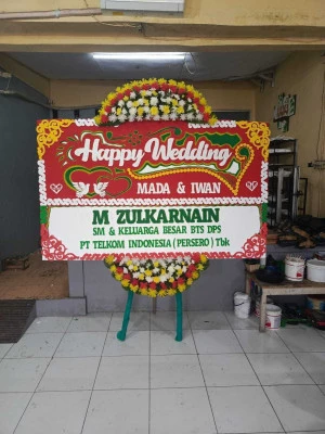 Papan Bunga di Wargasetra Tegalwaru