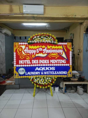 Papan Bunga di Wargasetra Tegalwaru