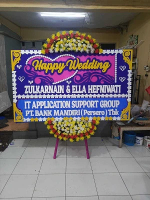 Papan Bunga di Wargasetra Tegalwaru